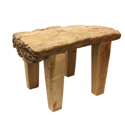 Stołek taboret  z drewna tekowego 45cm